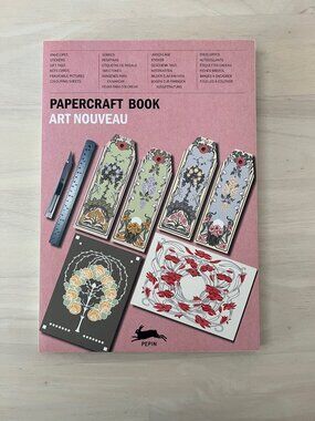 NEW Art Nouveau Papercraft Book by Pepin Press